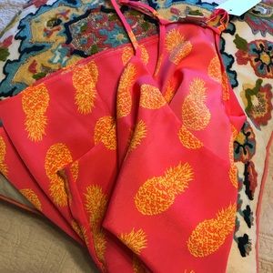 J. Crew Pineapple Tank